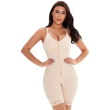 

Female Bodysuit Slimming Sheath Belly Slimming Support Belt Hip Raise Shapewear Waist and Thigh Trimmer for Women