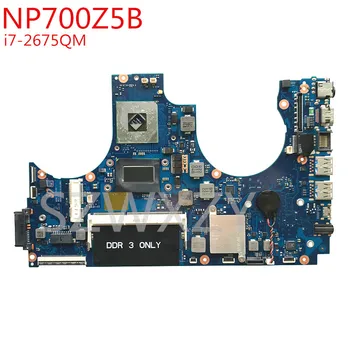 

For Samsung NP700Z5B NP700Z5A Laptop Motherboard i7-2675QM CPU 4GB RAM BA92-09017A BA92-09017B BA41-01724A