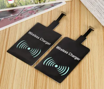 

Universal Qi Wireless Charger Receiver for iPhone 5 6 Adapter Receptor Receiver Pad Coil Android Phone Micro USB