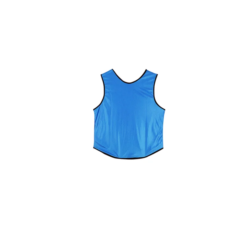 SHINESTONE Adult Child Football Team Sports Soccer Training Vest Pinnies Jerseys Quick-dry Breathable Training Bib Outdoor Vest - Цвет: Light blue