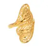 Fashion Health Brass Material Adjustable Size Wedding Ring for Women Ethiopian Somali Kuwait Rings 1