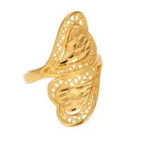 Fashion Health Brass Material Adjustable Size Wedding Ring for Women Ethiopian Somali Kuwait Rings 1