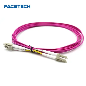 

OM4 40Gbps 100G Fiber Optic Patch Cord LC-LC 10M 15M 20M 50/125 2mm 2 core Multimode Duplex Fibra optic patch Cable