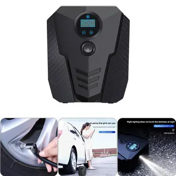 

1PCS Portable Car Air Compressor 150 PSI Auto Digital Tire Inflator Air Pump DC 12V for Car Motorcycle LED Light Tire Pump