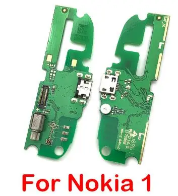 For Nokia 1 Зарядное устройство черз порт USB разъем док-порт микрофон гибкий кабель плата для Nokia 1 2 3 5 6 7 8X5X6X7 ремонт - Цвет: For Nokia 1