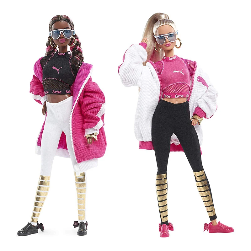 Genuine Barbie Puma Doll 18 Joints Articulated Collection For Girls  Children's Toy Birthday Gifts Original Barbie Doll - Dolls - AliExpress