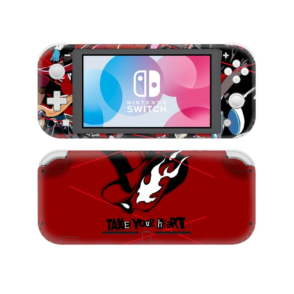 Persona 5 наклейка королевской кожи для nintendo Switch Lite консоль и контроллер протектор Joy-con переключатель Lite Кожа Наклейка