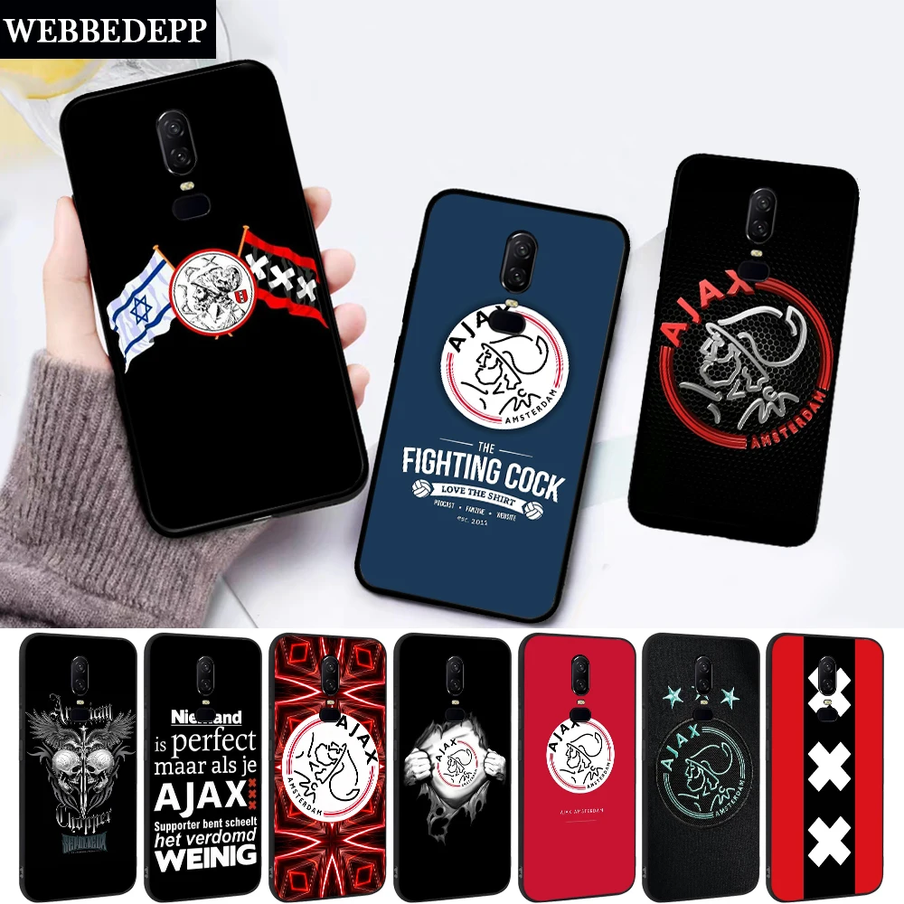 

Ajax Team Silicone soft Case for Oneplus 5 5T 6 6T 7 Pro