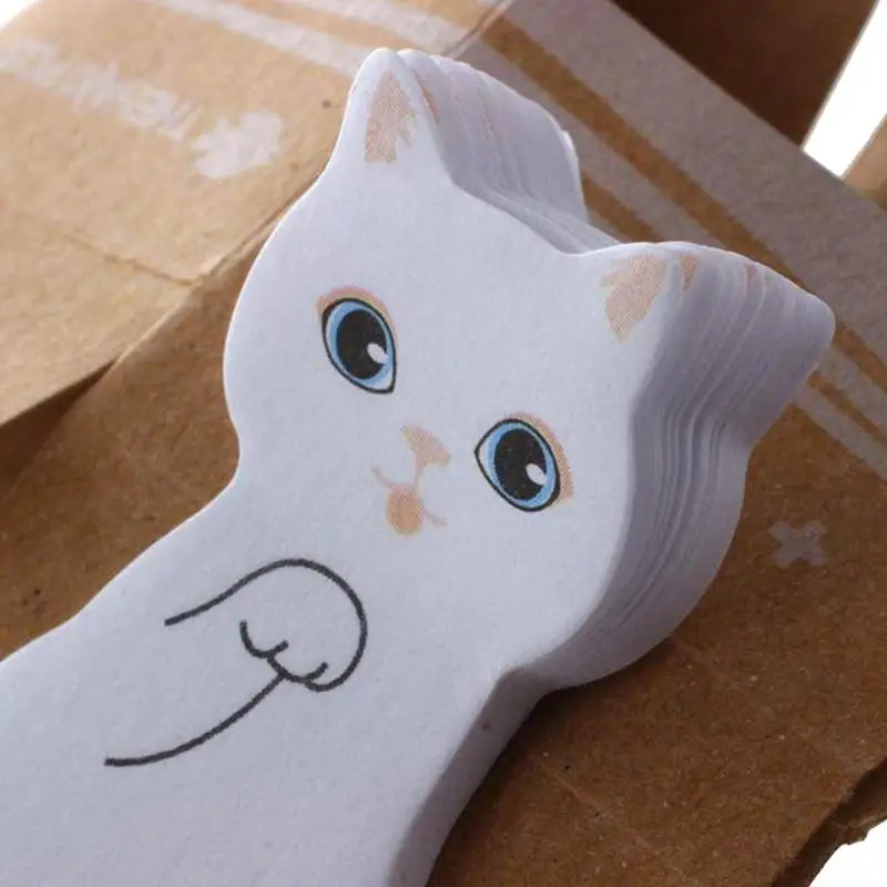 5 Стиль 3DKawaii кошка собака коробка наклейки Post Блокнот липкий корейские канцелярские мультфильм альбом для скрапбукинга милые офисные школьные ноты "Sup" N3W7