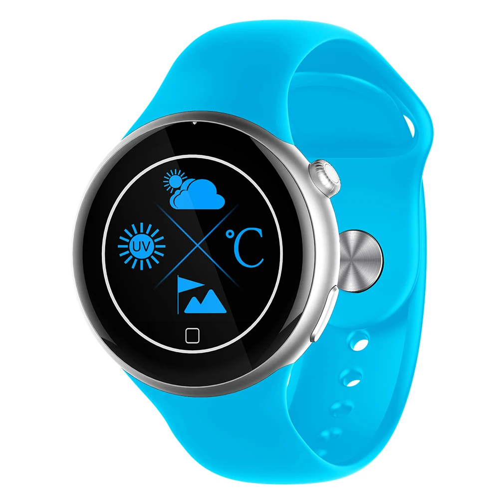 

C5 Waterproof IP67 Modern Design Heart Rate Detection Smart Watch 1.22 Inch Display Smart Wrist Watch For IOS Hot