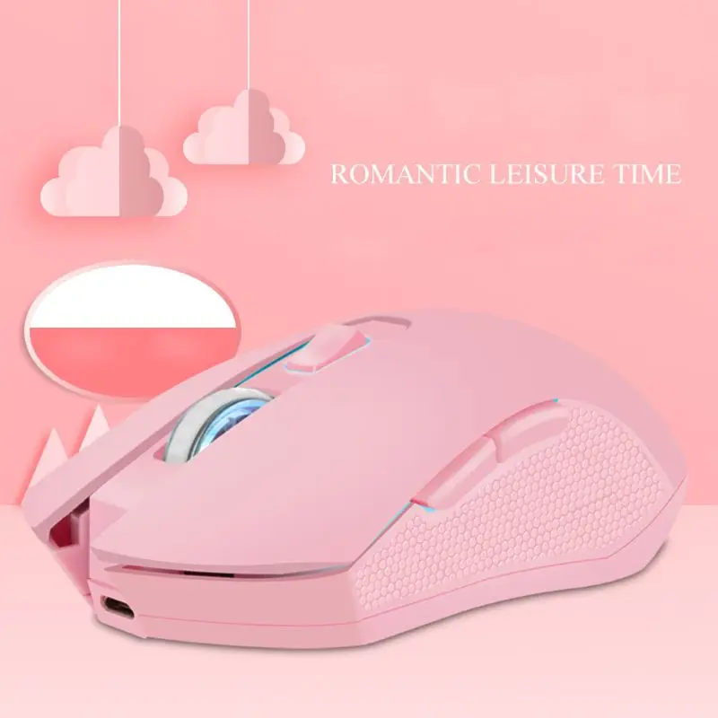 wired computer mouse Pink Silent LED Optical Game Mice 1600DPI 2.4G USB Wireless Mouse for PC Laptop top wireless mouse