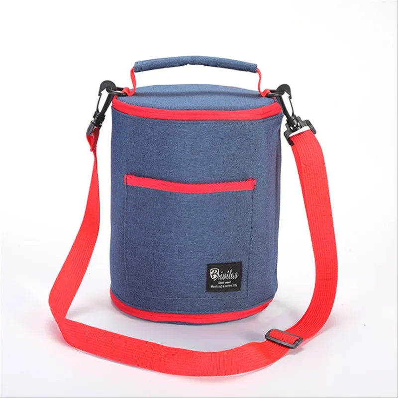 

Portable Lunch Bag New Thermal Insulated Lunch Box Tote Cooler Handbag Bento Pouch Dinner Container School Food Storage Bags