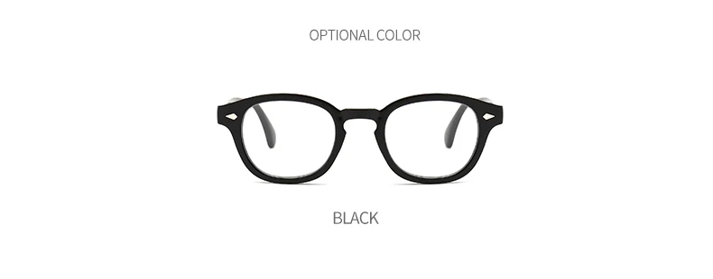 Высокое качество Джонни Деппом очки для чтения мужские Для женщин Uv400 с защитой от УФ-излучения дальнозоркостью диоптрий+ 1,0+ 1,5+ 2,0+ 2,5+ 3,0+ 3,5+ 4,0 Q18200