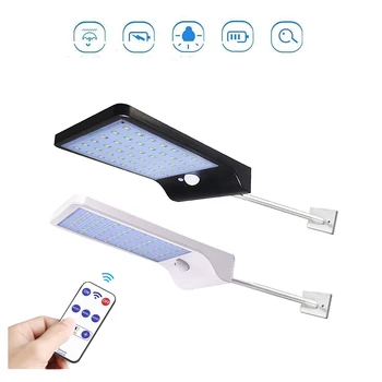 

Upgraded led Solar wall Light With 3 Modes 7 Color Remote Control Waterproof Motion Sensor Lamp Lights For Outdoor Garden Street