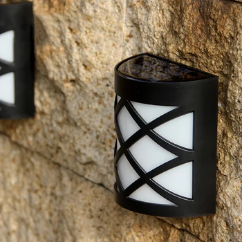 

Waterproof 6 LED Solar Porch Light Outdoor Fence Garden Security Wall Lamp