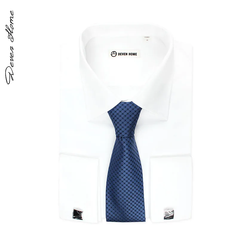 Высокое качество дизайнер новая мода темно-синий плед круг 8 см галстуки для мужчин галстук деловой строгий костюм с подарочной коробкой
