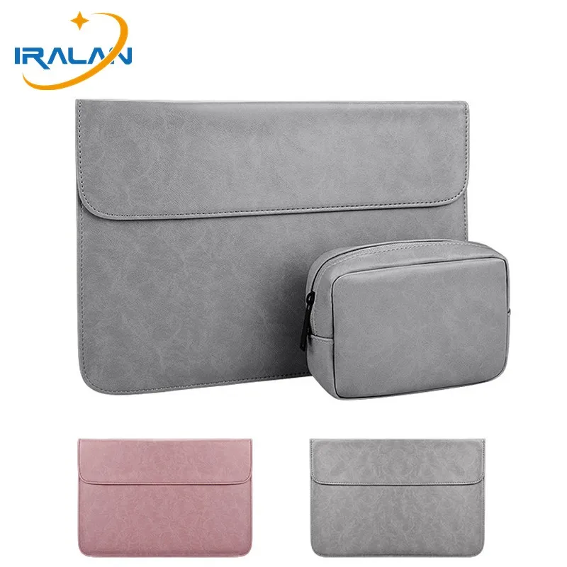 Горячая Мода Водонепроницаемый PU кожаный рукав мужчины женщины ноутбук сумка для Macbook Air 13 Чехол Pro retina 15 Touch Bar крышка