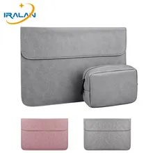 Горячая Мода Водонепроницаемый PU кожаный рукав мужчины женщины ноутбук сумка для Macbook Air 13 Чехол Pro retina 15 Touch Bar крышка