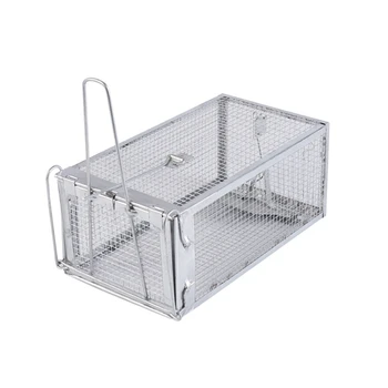 

Trap 1 Door Humane Live Animal Mouse Cage Rat Mouse Mice Traps for Small Rodent Animals, for Indoor and Outdoor