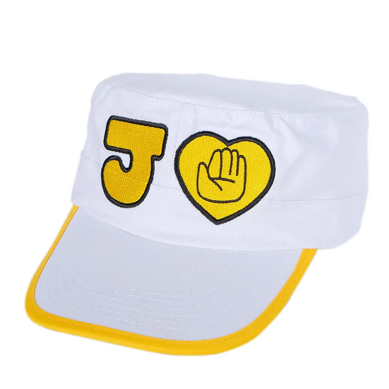 Аниме JoJo's экстравагантные приключения косплей кепка Jotaro Kujo Joseph шляпа армейская