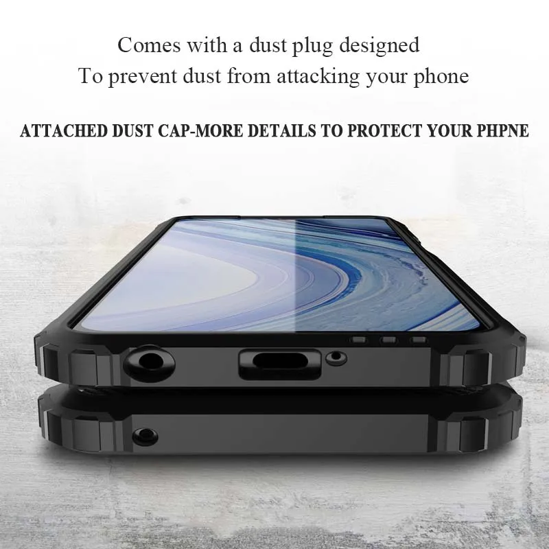 Бронированный чехол для телефона Redmi Note 9 Pro Xiaomi 7 8 Max 7A 8A 9A 8T 10X K30 Ultra Mi 10 10T Lite