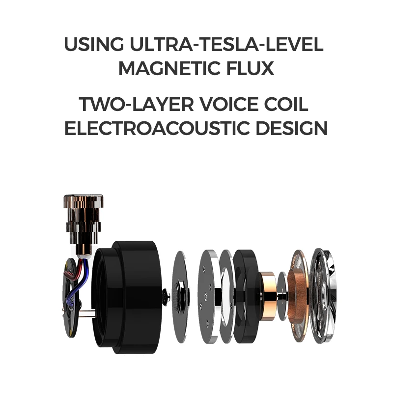 TFZ LIVE 3Hifi In Ear Earphone2 Magnetic+1.0Tesla