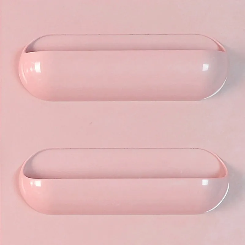 P2 Wall Mount Cup Kitchen Holder Kitchen Storage Box Toilet Bathroom Storage Rack Wall Shelf Toiletries Shelf Organizer - Цвет: P2
