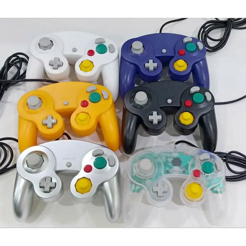 Подходящий для nintendo GameCube пластиковый игровой чувствительный игровой контроллер wii профессиональный игровой джойстик