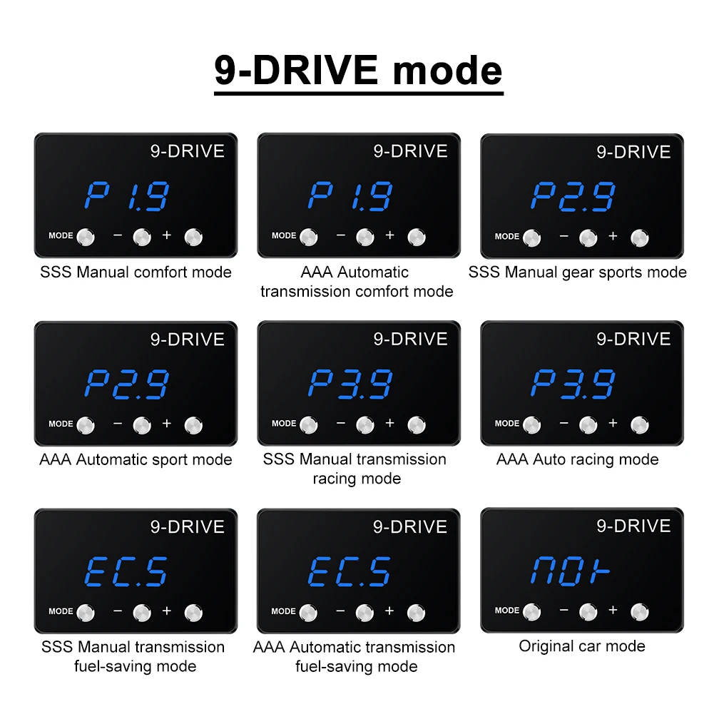 9 Drive Electronic Throttle Controller Pedal Accelerator Car Accessories For Honda City Civic CRZ Fit Jazz Insight Odyssey throttle controller