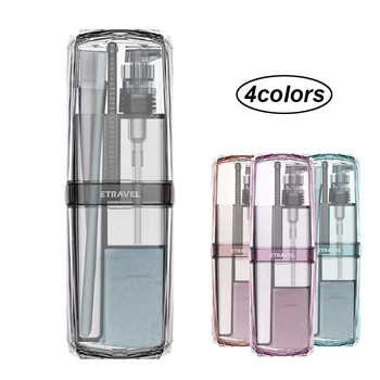 

6pcs Portable Toothbrush Travel Case Toothbrush Holder Toothbrush Storage Box Organizer Travel Storage Box Bathroom Accessories