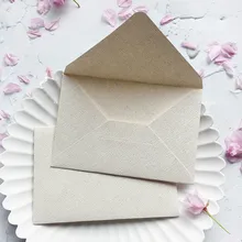 5 шт мешковины текстурные конверты канцелярские Бумажные Подарочные поделки для свадьбы планировщик приглашение письмо