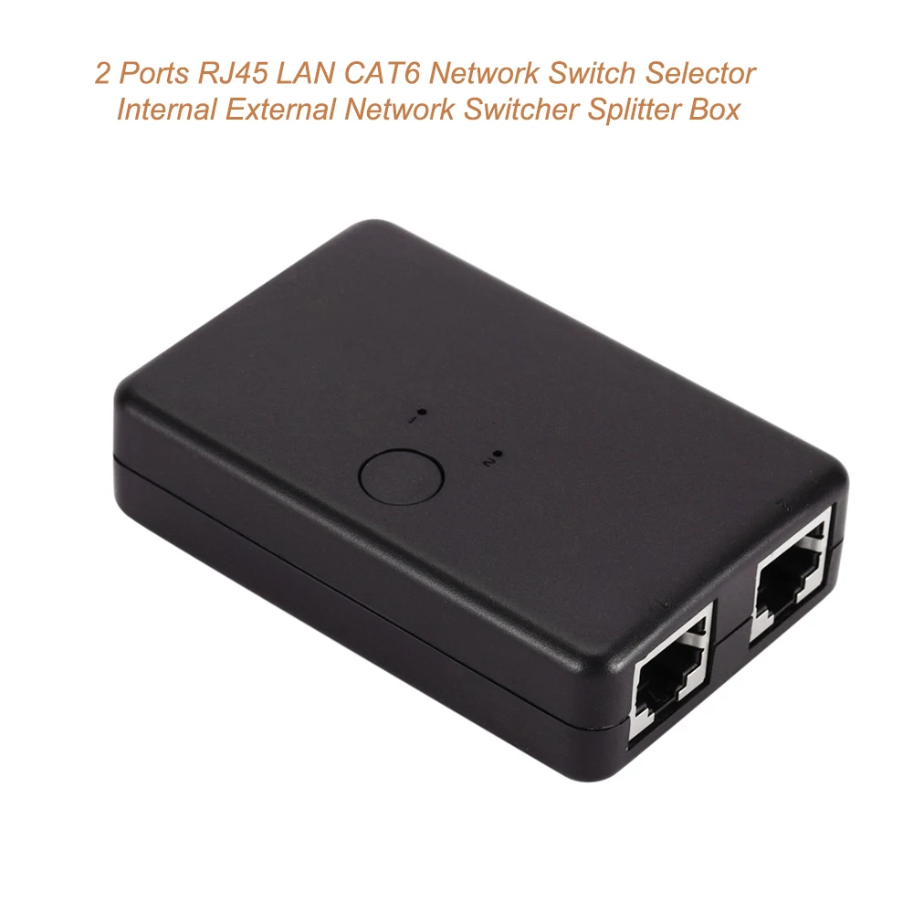 人気のファッションブランド！ RJ45 Ports 2 Out 1 in 2 STP UTP Xiwai LAN Inter Selector  Switch Network CAT スイッチングハブ - www.oroagri.eu