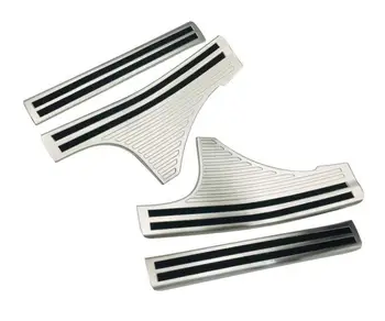 

Car Stainless Steel Pedal Door Sill Scuff Plate Cover Inner Built-in Threshold Part 4pcs For Subaru Forester SK 2018-2019