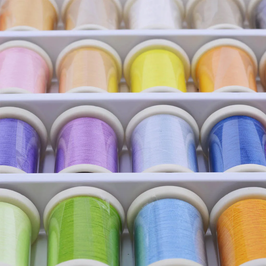 50 цветов Набор нитей для шитья ручная вышивка нитки для швейной машины полиэфирное стеганое Ручное шитье шнур
