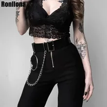 Кожаный пояс портупея цепь ремень пастельный готический панк Рейв Harajuku сексуальный БДСМ женский пояс сексуальные эротические наряды Фетиш бондаж