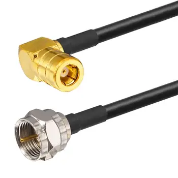 

10 Pieces Extension Cable SMB Female 90 Degree to F Male RF Coax Connector Adapter Pigtail Cord RG174 Cable 20cm