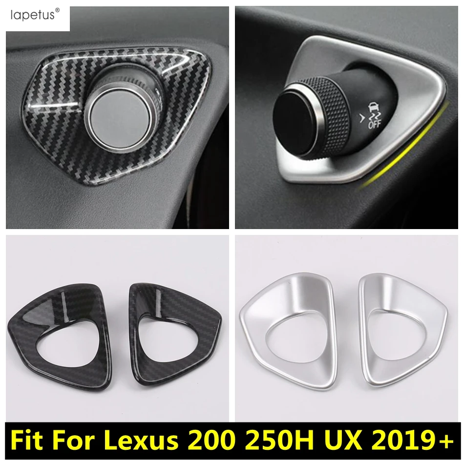 Матовые аксессуары из углеродного волокна для Lexus UX 200 250H 2019 2021 Ручка приборной