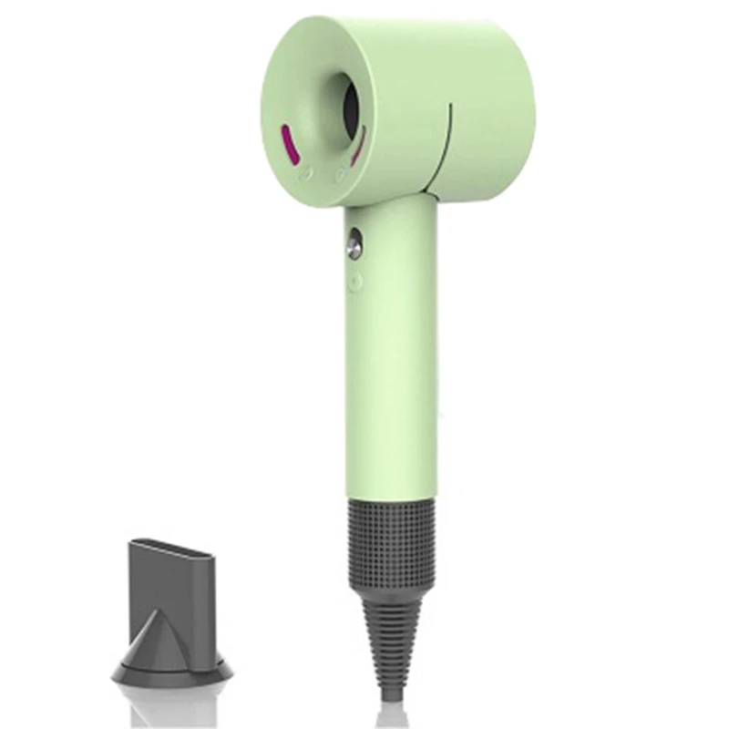 Зеленый мягкий силиконовый защитный чехол для Dyson Supersonic фен волос 360 полная