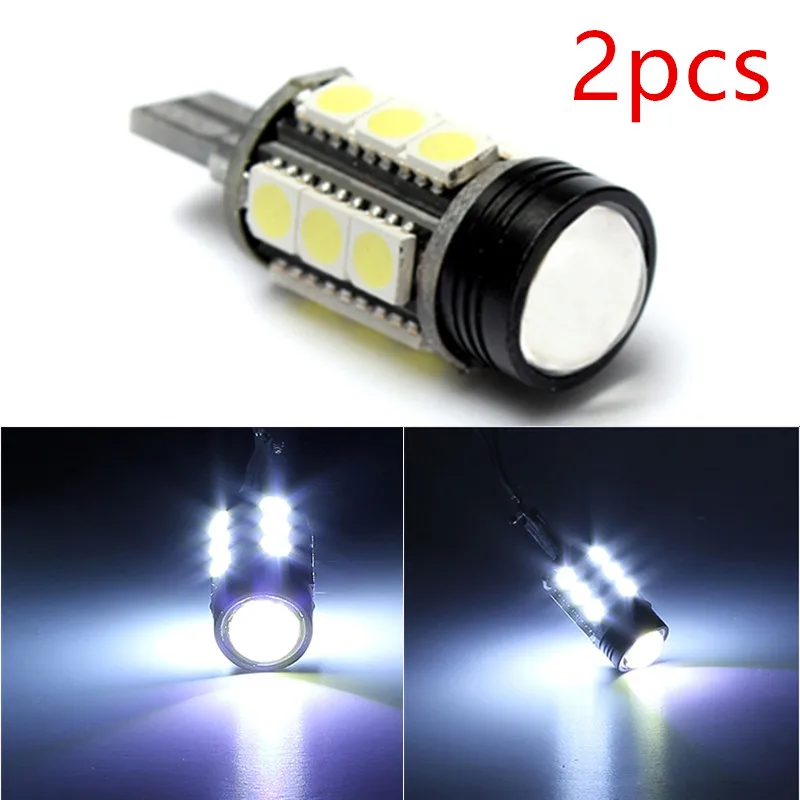 2 шт. W16W светодиодный светильник Canbus 921 912 5050 SMD резервный обратный светильник 6500K белый 7 Вт 12 В Авто внешний светильник чистый белый