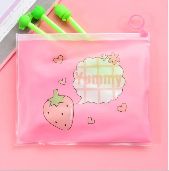 Creative 20Pcs/Set Lovely Girl Pink Cartoon Gel Pen Combination Suit Netural Black 0.5mm Signature Pen 100pcs/Lot/5Sets GP567