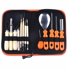 Профессиональный набор инструментов для резьбы в виде тыквы кухонный нож для фруктов и овощей для лепки детский подарок на Хэллоуин Тыква Лампа резной резак реквизит