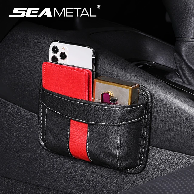 Auto Sitz Organizer Sitz Spalt Lagerung Box Multifunktions Auto Innen Dekor  Sitz Organizer Telefon Halter Tasche Auto Zubehör - AliExpress