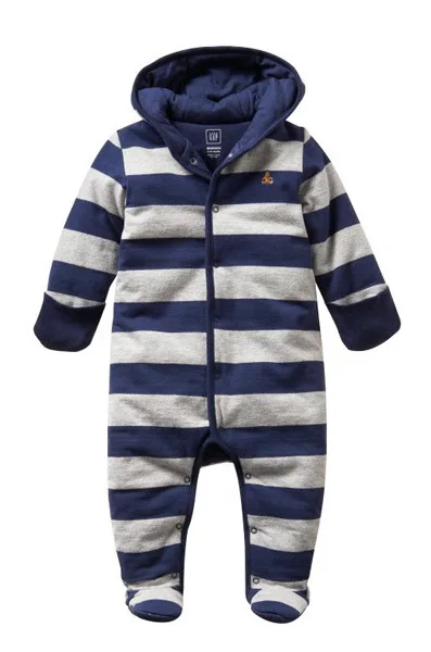 

Brand Childrenswear Infant Thick One Piece Newborns Service Mom And Baby Clothing Winter Cotton Nursing Windproof Romper