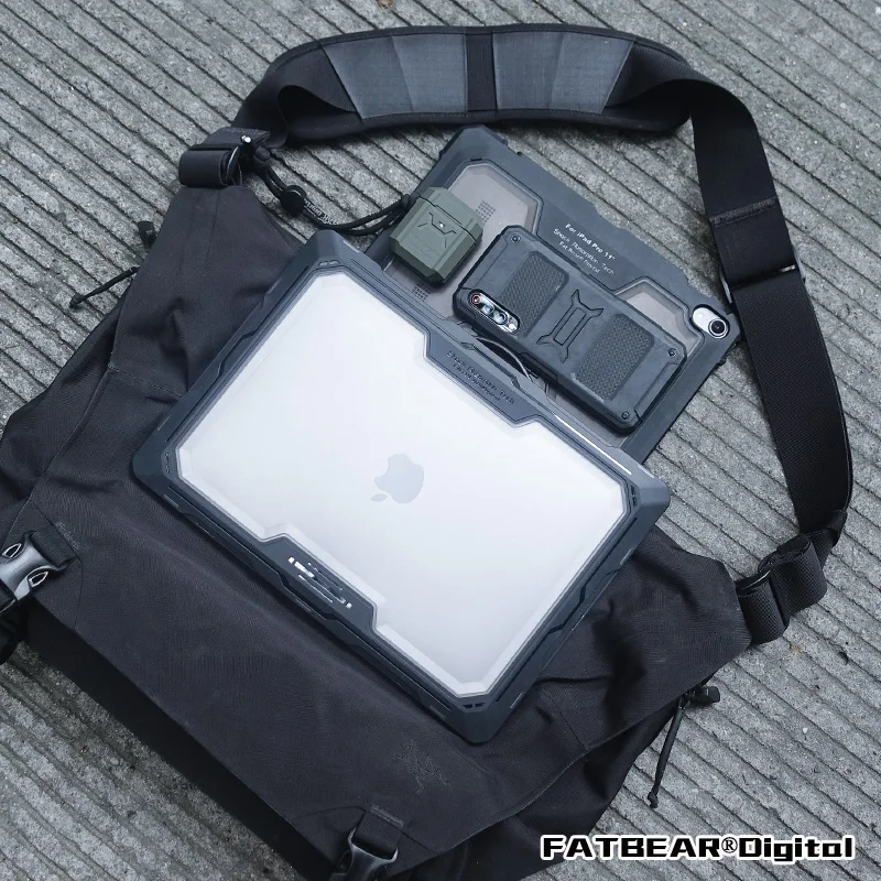 Fatbear-estojo de Armadura Resistente à Prova de Choque Capa para Macbook Pro Air 13 A2289 A2251 m1 m2 2023 2023 - Imagem 4