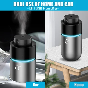

3/5/7Hours Timing LED USB Air Humidifier Portable Essential Oil Diffuser Purifier Home Car ultrasonic Aromatherapy Diffuser