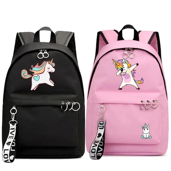 

Unicorn Dabbing Rucksack Students School Bags Beautiful New Pattern knapsack for boy girl Fashion Teens Books Backpack
