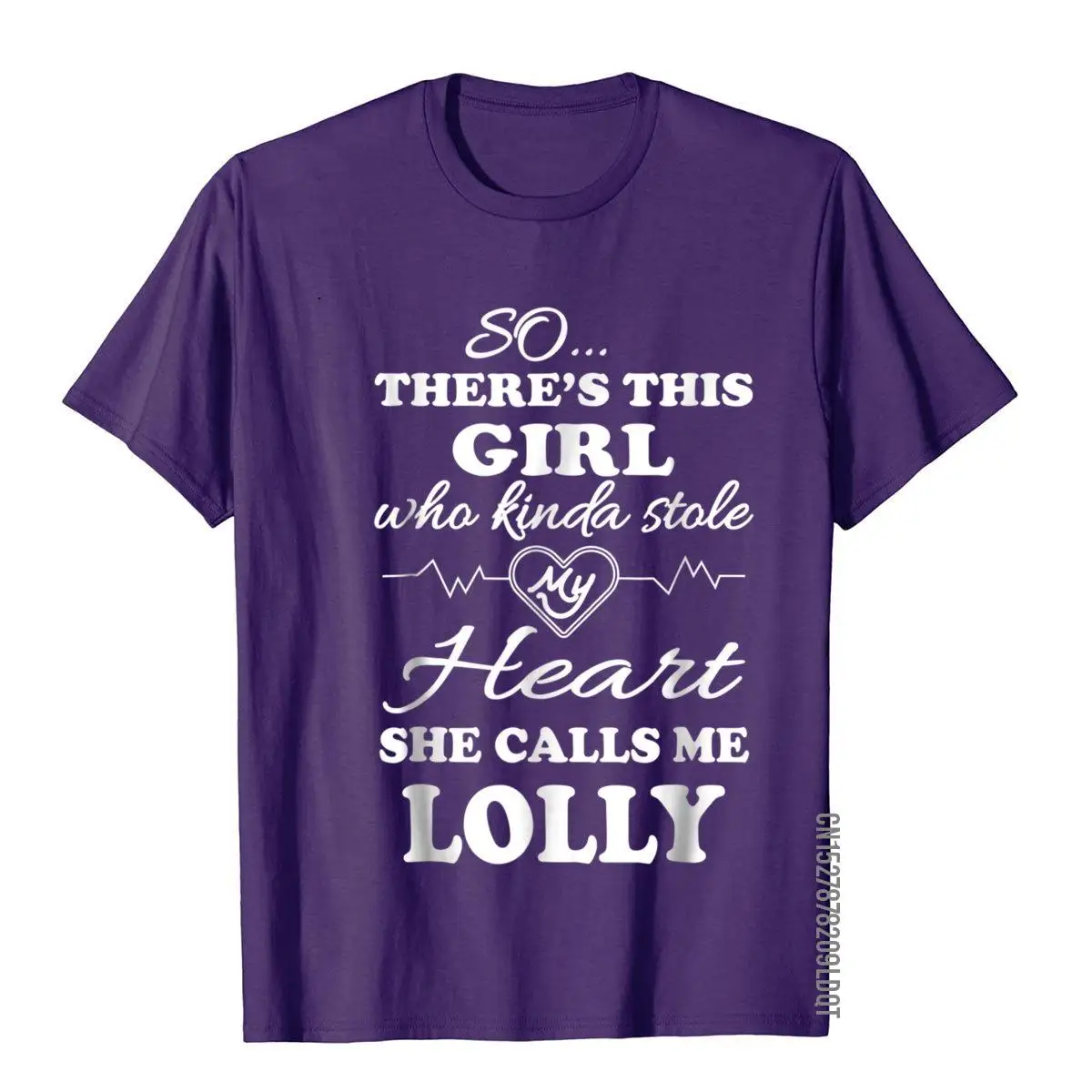 Lolly TShirt Grandmother Girl Calls Me Lolly Shirt Gift__B13133purple