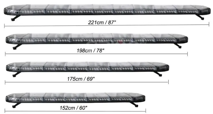 Free Shipping ambulance led lightbar vehicle roof top recovery emergency warning lightbar utility vehicle truck light bar