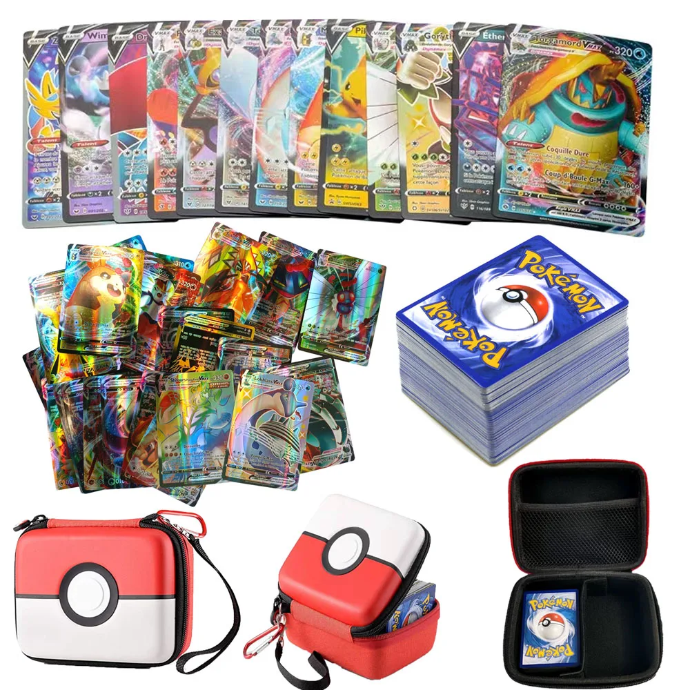Новый список карт Pokemon V MAX GX английская Испанская версия игры Боевая бирка