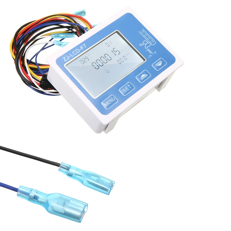 Фильтр для чистой воды контроллер дисплея Zj-Lcd-F7+ электромагнитный клапан+ переключатель+ Датчик потока+ Tds